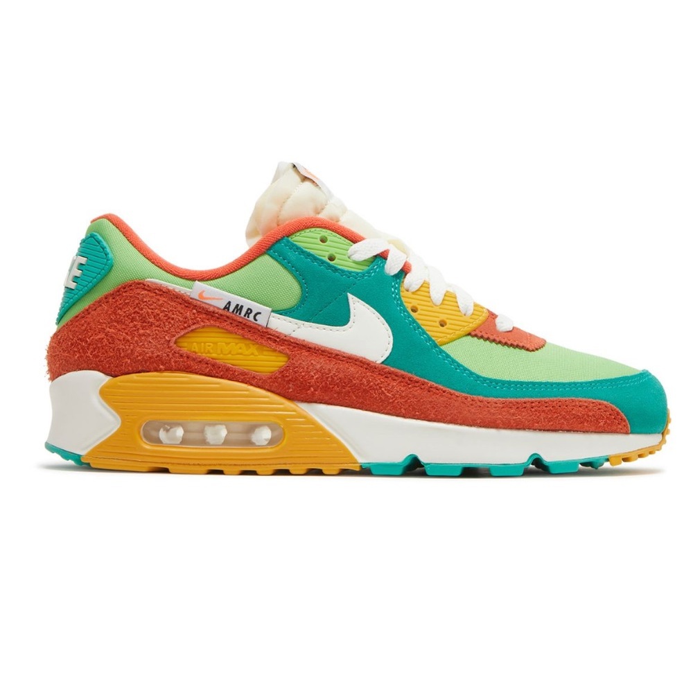 Nike Air Max run club SE 90 Roma green retro Nike color block sneaker